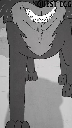 13. Does bad luck come with teeth? #shorts #animation