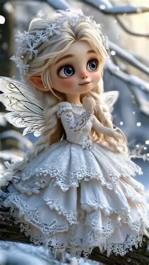 Enchanted Winter Fairy | Magical 3D Animation Fantasy Scene