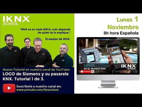 TIPS KNX Nº189. LOGO de Siemens y su pasarela KNX. Tutorial 1 de 3.