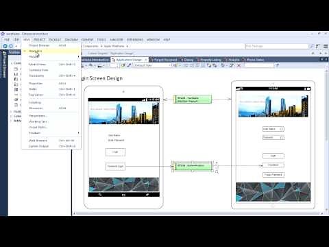 Enterprise Architect 12 Highlights: Wireframes