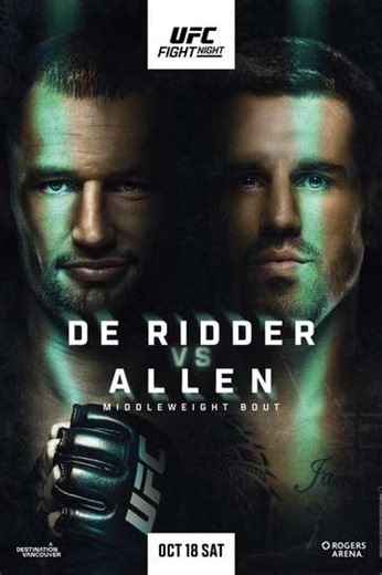 UFC Fight Night 262: de Ridder vs. Allen - Movie