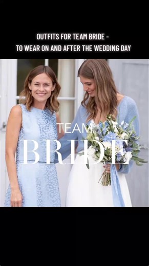 Outfit for the #teambride...! Mix & Match it and wear it after the wedding @piqyourdress. Book your appointment now: www.bride-to.be #bridesmaids #maidofhonor #trauzeugin #hochzeitsgast #brautmutter #summerwedding