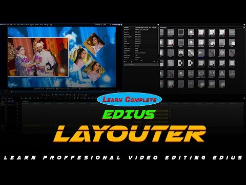Edius Layouter Master Class | Edius Video Editing | Edius Tutorial In Hindi