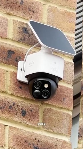 Solar-powered outdoor wireless camera for constant surveillance without cables