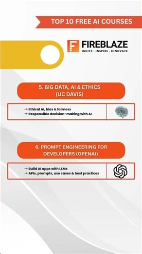 Top 10 FREE AI Courses — Stop Paying to Learn