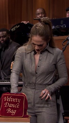 Dance Battle w/ @JLO 🤠 #FallonFlashback #JLo