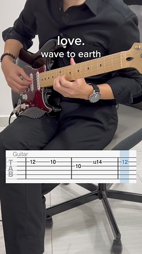 Love Wave to Earth Guitar Chords and Tabs