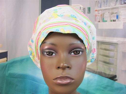 Euro Scrub Hat Easter Bunny - Etsy