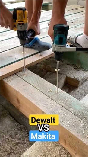 MAKITA XPH14 VA DEWALT DCD996 VS DCF870 #tools4life #powertools #beautifultools #woodworking
