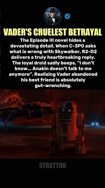 The Heartbreaking Truth About Anakin and R2-D2 🥺🌌