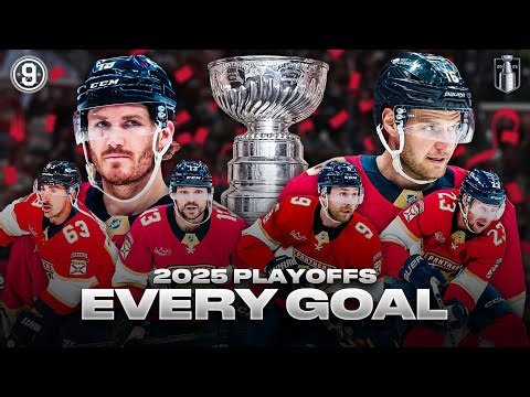 Every Florida Panthers Goal from 2025 NHL Playoffs (Stanley Cup Champions)