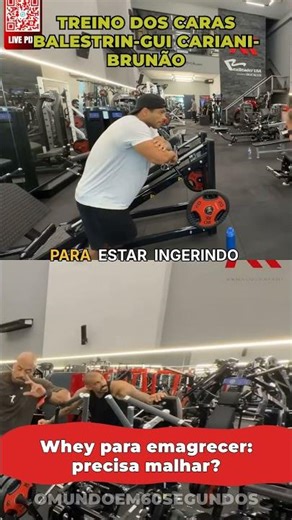 Whey para emagrecer: precisa malhar?