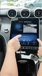 ➡️ Demonstrating the Mercedes-Benz GLC 300 Self-Parking Feature in Action! #mercedes #selfparking