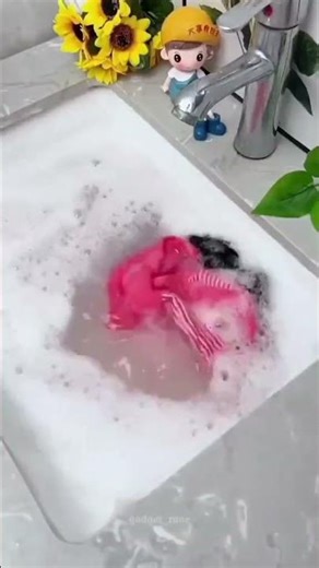 Tiny Washer, BIG Results 😳🧼 Portable Ultrasonic Washing Machine!