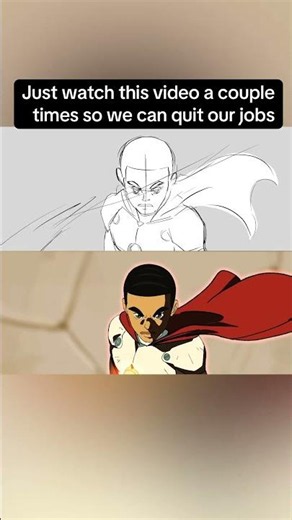 Here’s the process from rough animation to final!!🎬👀💫 #2danimation #anime #animationprocess