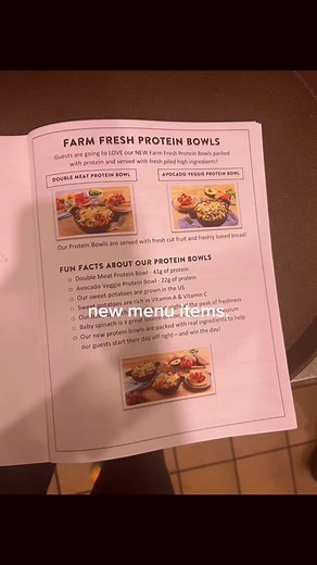 new menu items. #restaurant #bobevans #serverlife #work #hostess #employee