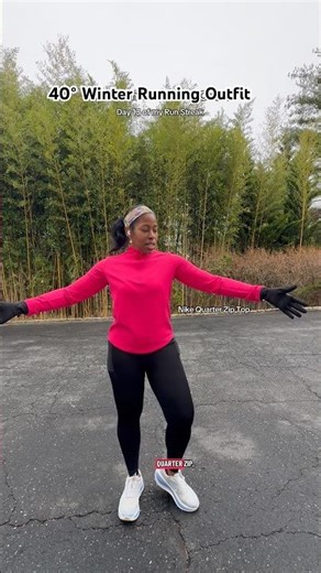 Winter Running Outfit 40° ☔️ | What I Wore to run 4.70 miles in 40°F Rain #winterrunning #ootd