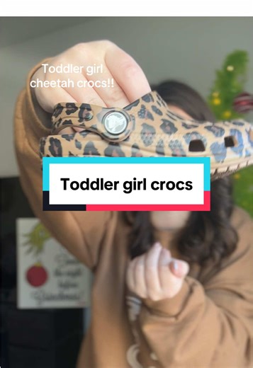 How cute are these!! #toddlergirlcrocs #toddlercrocs #crocs #cheetahcrocs #crocs4life