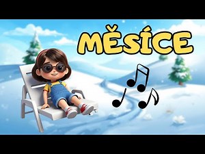 Měsíce v roce pro děti 🎵 | Dětská písnička (Leden–Prosinec)