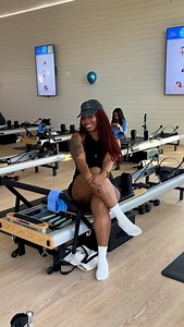 5.5K views · 92 reactions | Lost 100 lbs & still a beginner 並✨ Reformer Pilates humbled me in the best way. Move your body for your mind, your strength, and your peace. #education #fitness #reformerpilates | Emancipationofbee | Facebook