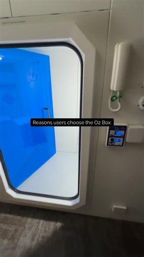 O₂ Box Midwest on Instagram: "Why do users keep choosing the O2 Box? Here’s what people are sharing about their experience with mild hyperbaric oxygen therapy (mHBOT): 1. Post-workout recovery: Users say they feel less sore and more prepared for their next workout. 2. Mental clarity: Users report feeling clearer and more focused after sessions. 3. Aging support: Increased oxygen exposure is used to support skin health, vitality, and collagen. 4. Inflammation: Often used to support the body’s nat