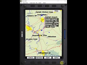 "All" the airport selection methods in the LX9000