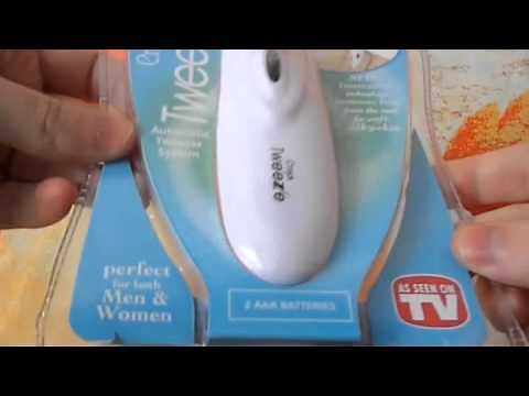 How To Operate Emjoi Tweeze Automatic Facial and body Hair Removar