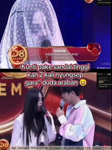 Mau goyang duda araban malah nyungseb 🤣 #arbil #mellylee #indosiar #da8 #soimah