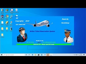 Airline Ticket Reservation System project in Java| Java Project | Java Netbeans| Netbeans project