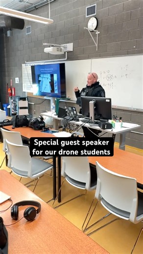 Huge thanks to Sgt. Jason English for speaking to our basic drone training students