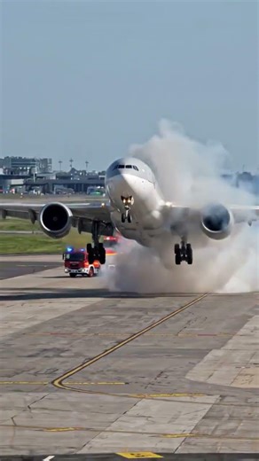 UNBELIEVABLE: Qatar Airways Emergency Landing & Explosion! #Aviation #QatarAirways #EmergencyLanding