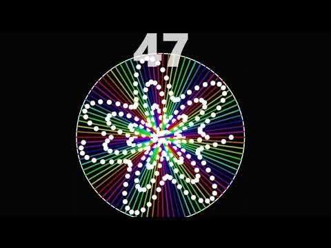 Metronome Rythm machine With six balls for increasing segments