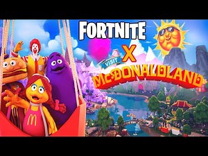 The CRAZIEST Fortnite Map Ever? McDonald’sland Adventure!