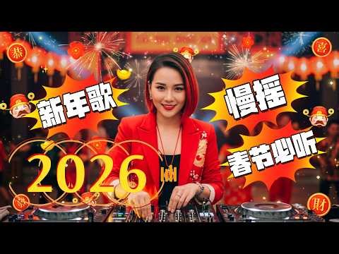 ㊣92CCDJ - 新年歌Remix 2026 V2🎆新年慢摇串烧🐎春节必听 !!!