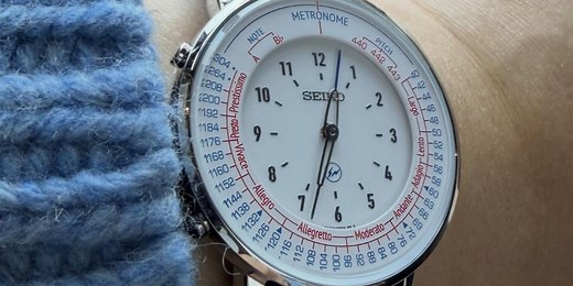 First Look at Hiroshi Fujiwara’s fragment-Edition Seiko Metronome Watch