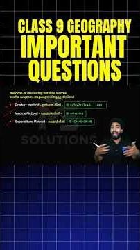 CLASS 9 GEOGRAPHY PUBLIC EXAM IMPORTANT QUESTION | MS SOLUTIONS