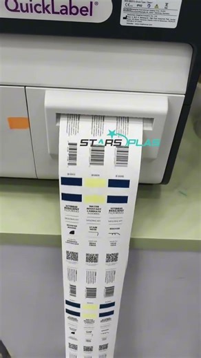 Color label printing equipment