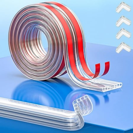 Self Adhesive Trim Edge Guard, Wide Application For Various Surfaces, Flexible Design Ensuring Safety Material, Tpe Material Offering Waterproof And Easy Cleaning, Wall Corner - Walmart.ca