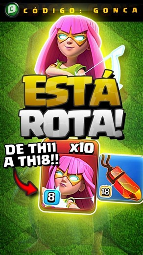 🚨 NUEVO ATAQUE META de TH11 a TH18: las SUPERARQUERAS están ROTÍSIMAS en Clash of Clans