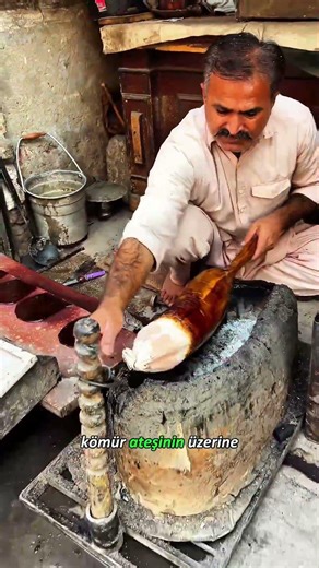 Why is resin melted over a fire? 🔥🌲