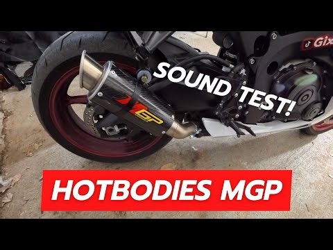 Hotbodies Racing MGP Exhaust on my 2025 GSX-R 750 (Sound Test!)