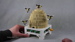 This Mechanical LEGO Beehive Is too Cute for Words