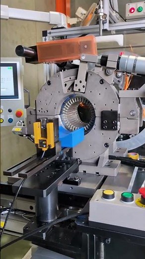 3-IN-ONE Stator Coil & Wedge Insertion & Forming Machine #winding #engineering #motor
