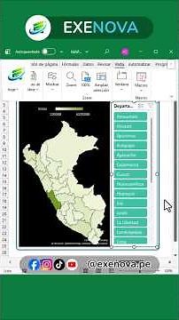 🌏 Dynamic Map Chart in Excel 365 📊 #excel #learnexcel #exceltips #trend
