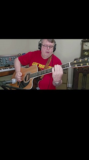 "Acoustic Amendment" This is kind of an amendment to an acoustic song I wrote way back in the 90s. I guess I'm allowed to steal my own riffs, LOL! It features my Martin DC Aura on rhythm and lead. The rhythm track was recorded on a TRIO looper and the TRIO also supplied the bass and drum tracks. The lead was recorded with a mic on one channel and direct on the other channel. I added some flourishes with the Minimoog in a few sections. A very laid back recording, if you are into that kind of thin