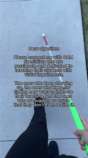 Dear Algorithm, I hope this finds O&M Specialist who need this 🙏