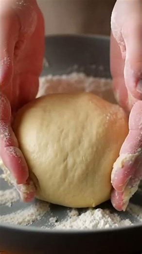 Dough Magic 🍞 | Messy Mix to Perfect Dough Ball in 10 Seconds! #Shorts