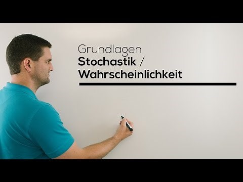 Stochastik Grundlagen, Wahrscheinlichkeit | Mathe by Daniel Jung