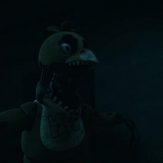 Withered Chica FNAF Voice Line Animated