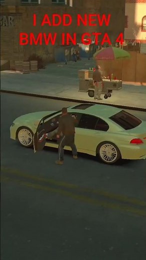 GTA 4 BMW Mod 🔥 | Realistic Car Mod Test Drive #shorts #gta